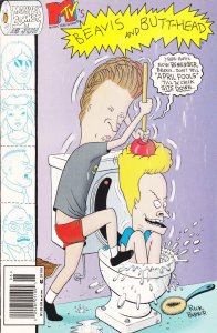 Beavis And Butt-Head #16 (Newsstand) POOR ; Marvel | low grade comic April Fool'
