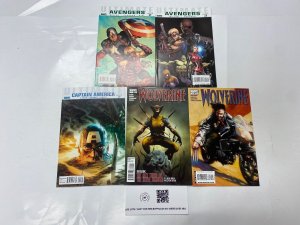 5 MARVEL comic books Ultimate Avengers #2 3 Captain America #2 Wolverine 72 KM18
