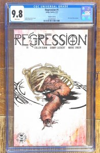 Regression #1 (2017) Variant Cover D CGC Graded 9.8