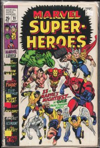 Marvel Super-Heroes #21 (1969) Namor the Sub-Mariner