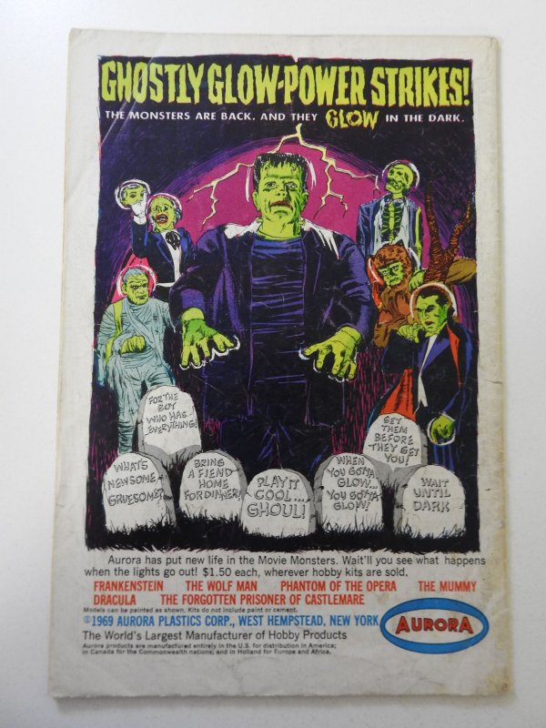 Teen Titans #21 (1969) GD Condition centerfold detached