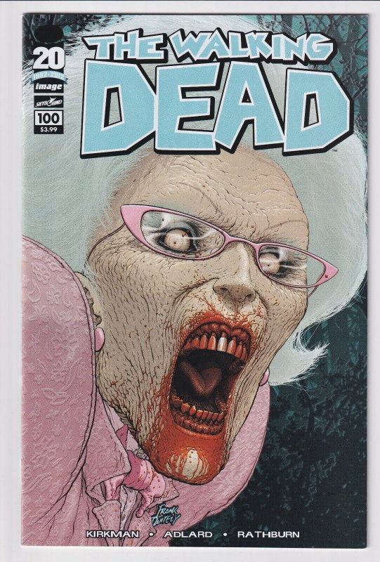 Image Comics! The Walking Dead #100! Cover C! First Negan! Great Book!