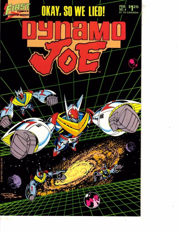 Lot Of 2 Comic Books First Dynamo Joe #4 and Classics Fall of House Usher  WT21