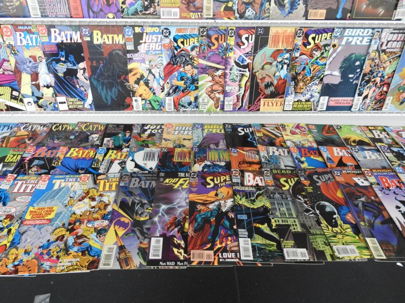 Huge Lot 170+ comics w/ Wonder Woman, Batman, Superman & more!