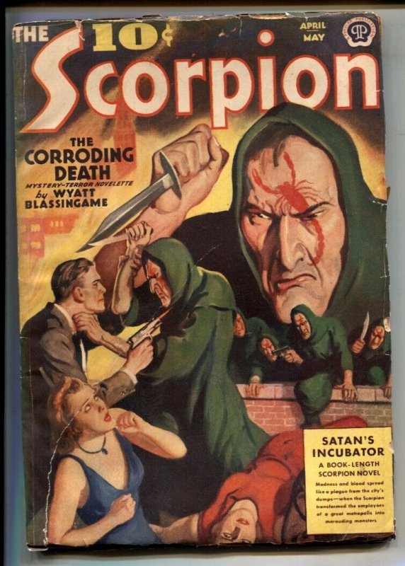 The Scorpion Pulp #1 April 1939- Satan's Incubator