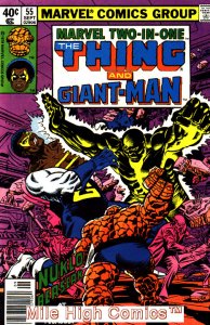 MARVEL TWO-IN-ONE (1974 Series)  (MARVEL) #55 Near Mint Comics Book