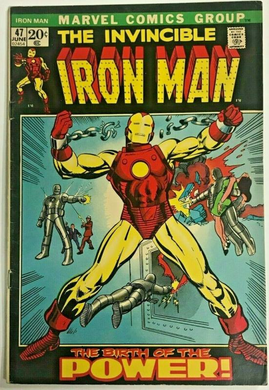 INVINCIBLE IRON MAN#47 VG/FN 1972 BARRY SMITH ART MARVEL BRONZE AGE COMICS