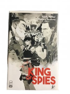 KING OF SPIES #5B ~NM~ B&W VARIANT~ 1st print~ Image Comics