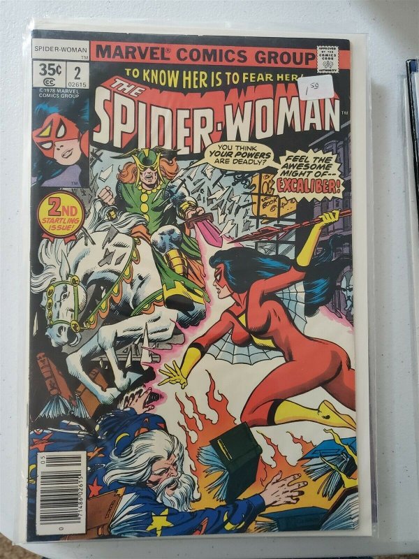 SPIDER-WOMAN #2 Marvel (78) VF