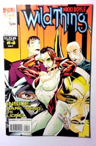 Wild Thing #4 (1993) Marvel Comics UK 1st Print Comic Book