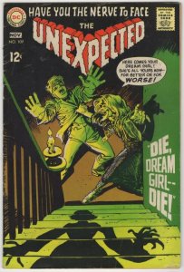 The Unexpected #109 Silver Age DC Horror (ID#546)