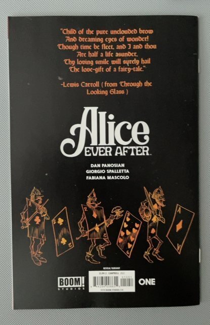 ALICE EVER AFTER  #1 - J SCOTT CAMPBELL - REVEAL - VIRGIN