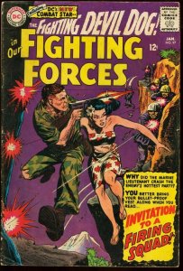 OUR FIGHTING FORCES #97-FIGHTING DEVIL DOG-DC WAR VG