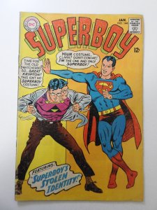 Superboy #144 (1968) VG Condition centerfold detached bottom staple