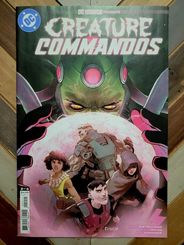 CREATURE COMMANDOS #1-6 (DC Horror 2024) Complete Series David Dastmalchian NEW