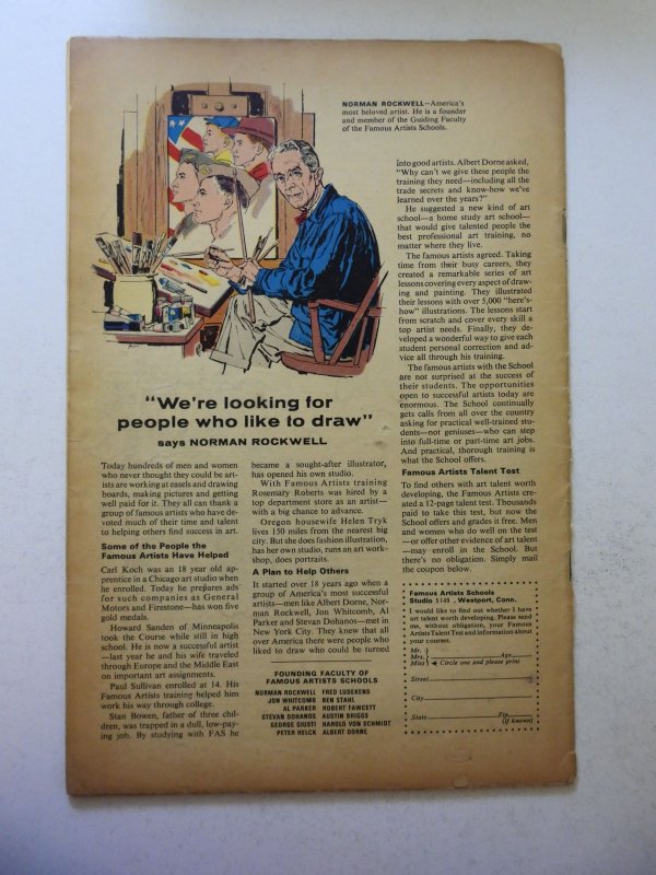 Strange Tales #150 (1966) GD/VG Condition 1 1/4 cumulative spine split