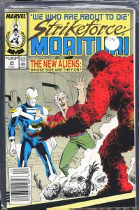 Strikeforce: Morituri #24 (1988) Strikeforce: Morituri