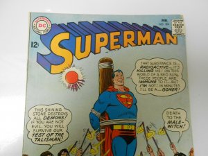 1966 SUPERMAN #184 VG 222 FN- LOT of 2