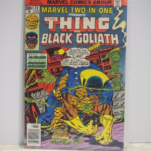 Marvel Two-in-One #24 (1977) Fine+ Thing and Black Goliath