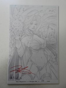 Lady Death: The Rapture #1 Virgin Edition FN/VF Cond! Signed W/ COA!