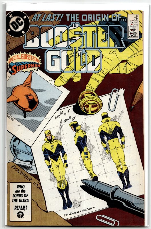 Booster Gold #6 (1986) Booster Gold
