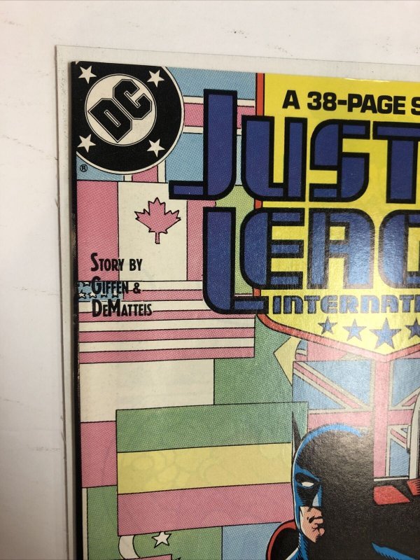 Justice League (1987)(DC) # 7 (NM) | Canadian Price Variant CPV