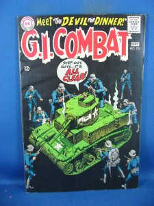 G I COMBAT 131 F  DC 1968