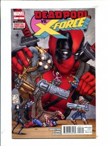 Deadpool vs X-Force 4PC #1-4 - Complete Set / Shane Davis Covers (9.0/9.2) 2014
