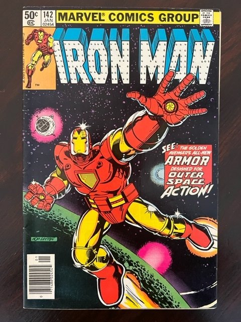 Iron Man #142 (1981) - NM - 1st Space Stealth Armor!