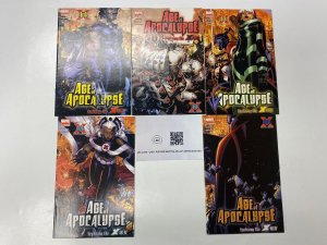 5 Age of Apocalypse MARVEL comic books #1 2 4 5 6 101 KM7