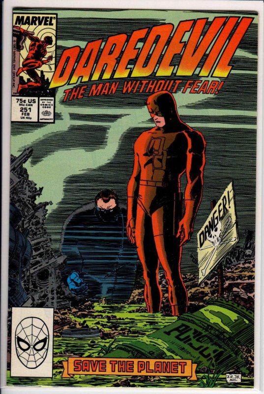 Daredevil #251 Direct Edition (1988) 9.2 NM-