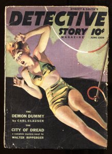 Detective Story --June 1939-- Reefer Man story--GGA cover--Rare Pulp Magazine