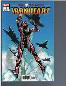 Ironheart 1C (2019) Humberto Ramos Variant Cover