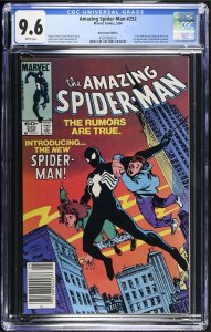 The Amazing Spider-Man #252 CGC 9.6 (Newsstand Variant 1984) 1st Black Costume!!