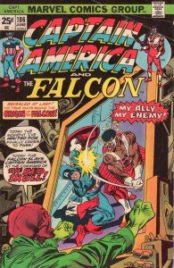 Captain America (1st Series) #186 FN ; Marvel | and the Falcon Red Skull