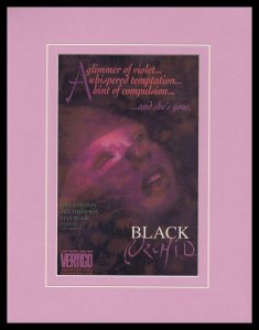 Black Orchid 1993 DC Comics Framed 11x14 ORIGINAL Vintage Advertisement 