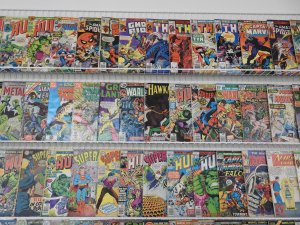 Huge Lot 180+ Low Grade Comics W/ Hulk, Flash, Thor, +More! See description