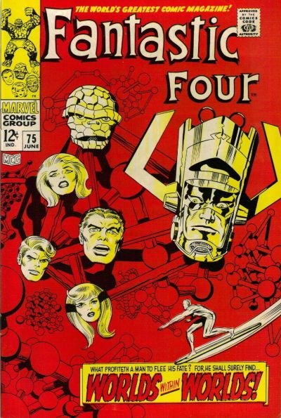 Fantastic Four #75 (ungraded) stock photo / SCM