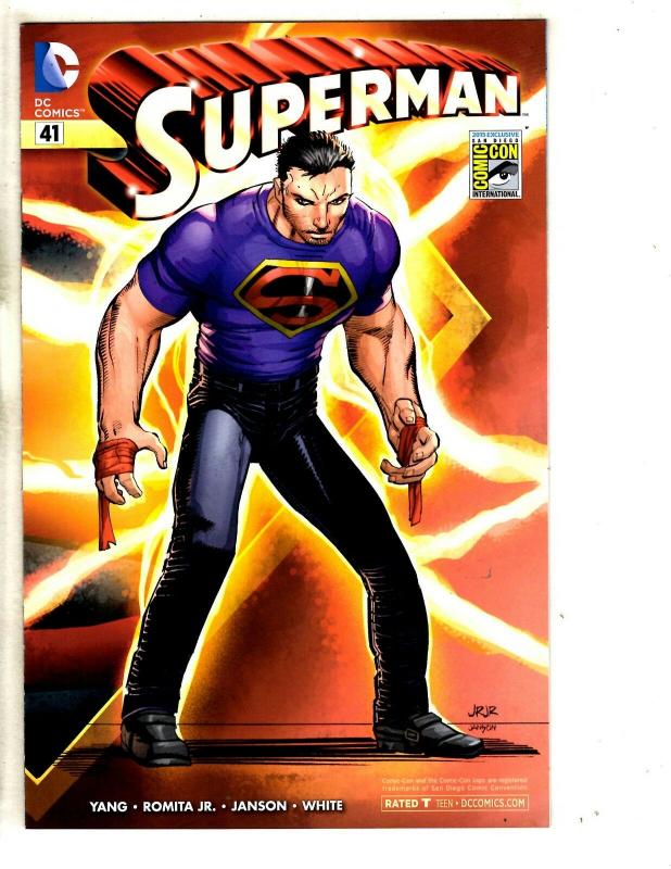 Superman # 41 NM Variant Cover DC Comic Book Romita Jr. Cover Batman Joker MK3