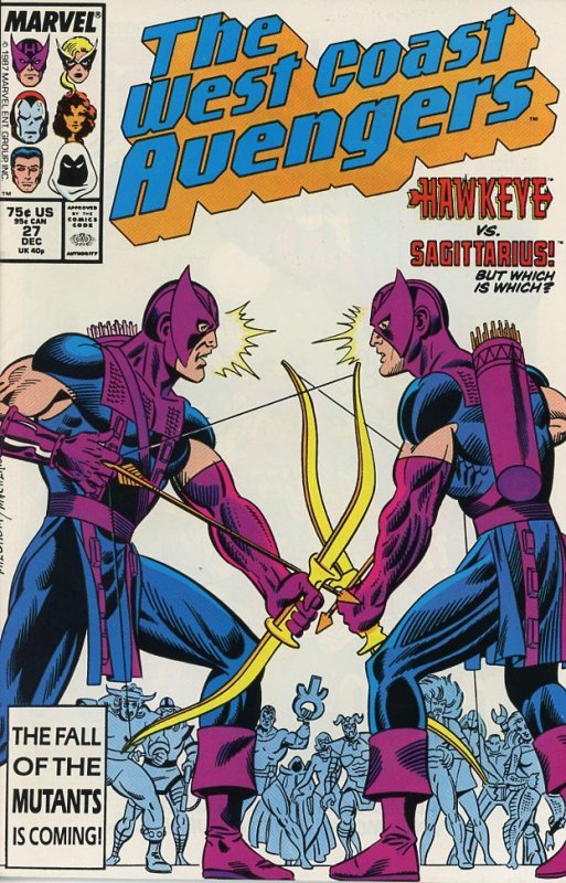 West Coast Avengers 27 1987  9.0 (our highest grade)