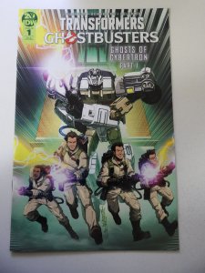 Transformers/Ghostbusters #1 Cover C (2019) VF Condition