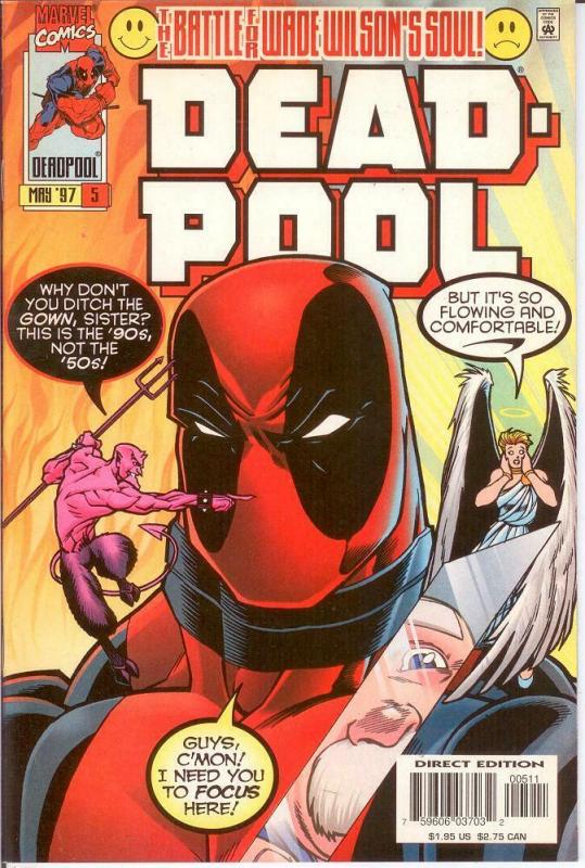 DEADPOOL (1997) 5 VF-NM May 1997 COMICS BOOK