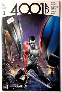4001 A.D. #1 LOOTCRATE (2016) Valiant Comics Var Rai 1st Print Comic Book