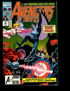 12 West Coast Avengers Marvel Comics # 85 86 87 88 89 90 91 92 93(2) 94 95 GK6