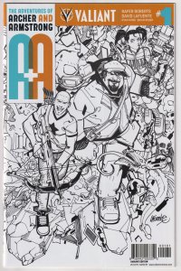 A&A: The Adventures of Archer & Armstrong #1 Cover H (2016) Archer & Armstron...