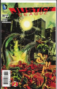 Justice League #38 Variant Cover (2015) Justice League