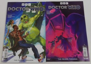 Doctor Who: The Prison Paradox #1-4 VF/NM complete series Fifteenth BBC ; Titan