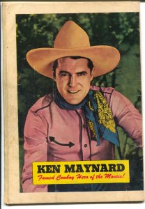 Ken Maynard #6 1951-Fawcett-photo covers-B-western film star-VG