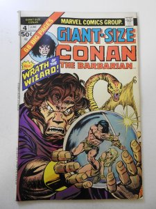 Giant-Size Conan #4 (1975) VG/FN Condition!