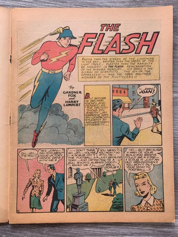 1975 FAMOUS FIRST EDITION DC Treasury F-8 VG/FN 5.0 Flash #1 Reprint